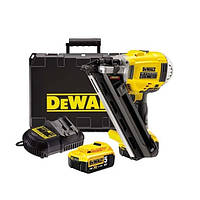 Аккумуляторный гвоздезабиватель DeWALT DCN692P2