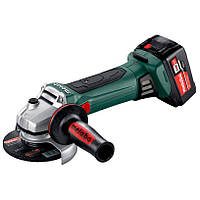 Аккумуляторная угловая шлифмашина Metabo W 18 LTX