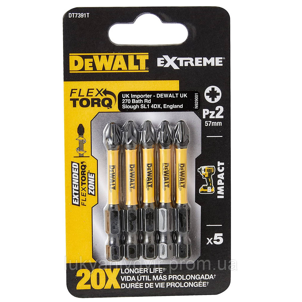 Impact Torsion DeWalt Pz2 50mm BIGL.UA 1900508965