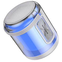 DR Портативна Bluetooth-колонка Borofone BR30 TWS з LED-підсвіткою grey