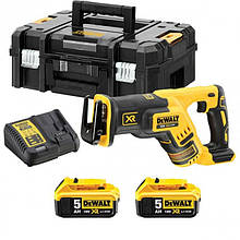 Акумуляторна шабельна пила DeWALT DCS367P2