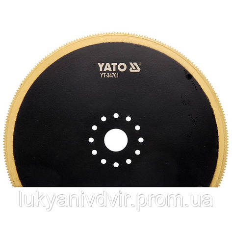 Полотно-насадка для реноватора по дереву та металу YATO 100 мм YT-34701, фото 2