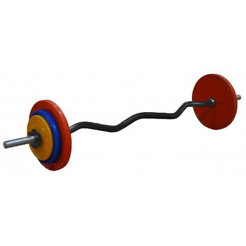 Штанга InterAtletika W-подібна 25 кг W-25, фото 1