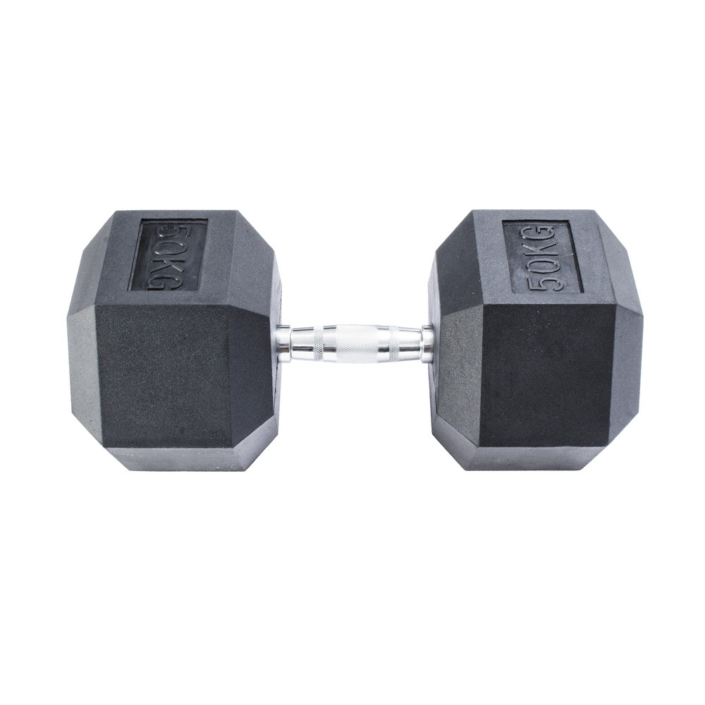 Гантель гексагональна InterAtletika MD2102-50 50 кг, фото 1