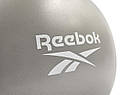 М'яч гімнастичний Reebok RAB-40015BK 55 см сірий, фото 3