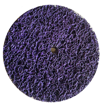 Круг шліфувальний пористий торцевий фіолетовий VULKAN 150х13х12 мм PRW15012A purple, фото 2