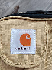 Сумка через плече Месенджер Барсетка Carhartt Кархарт пісочний, фото 5