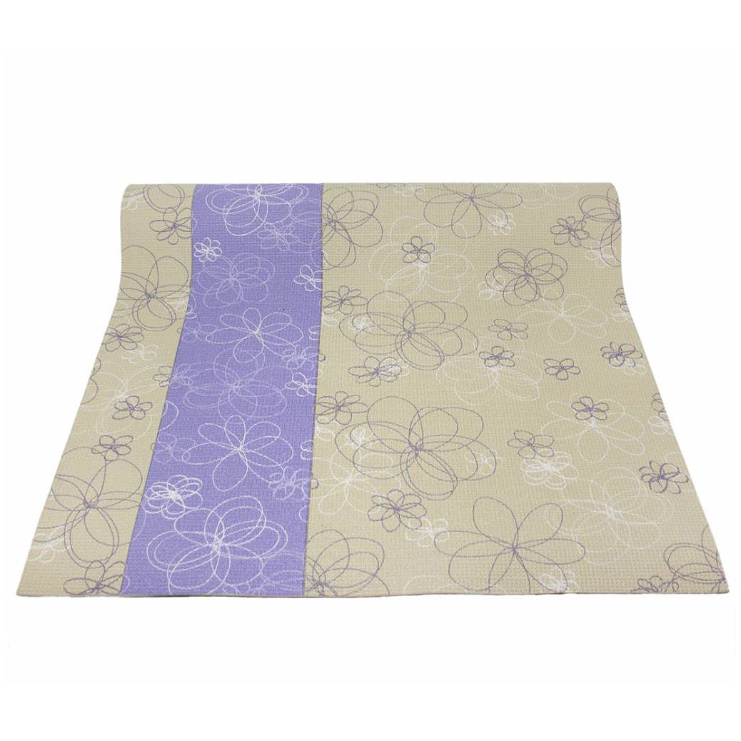 Мат для пілатесу Friedola сірий/фіолетовий 74070, фото 1