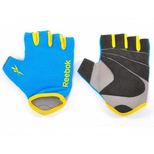 Фітнес-рукавиці Reebok RAGL-11134CY блакитний L