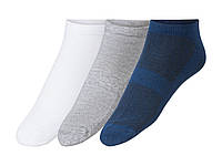 Шкарпетки трикотаж 3 пари для активного спорту для чоловіка Crivit 381623 43-46 Різнобарвний
