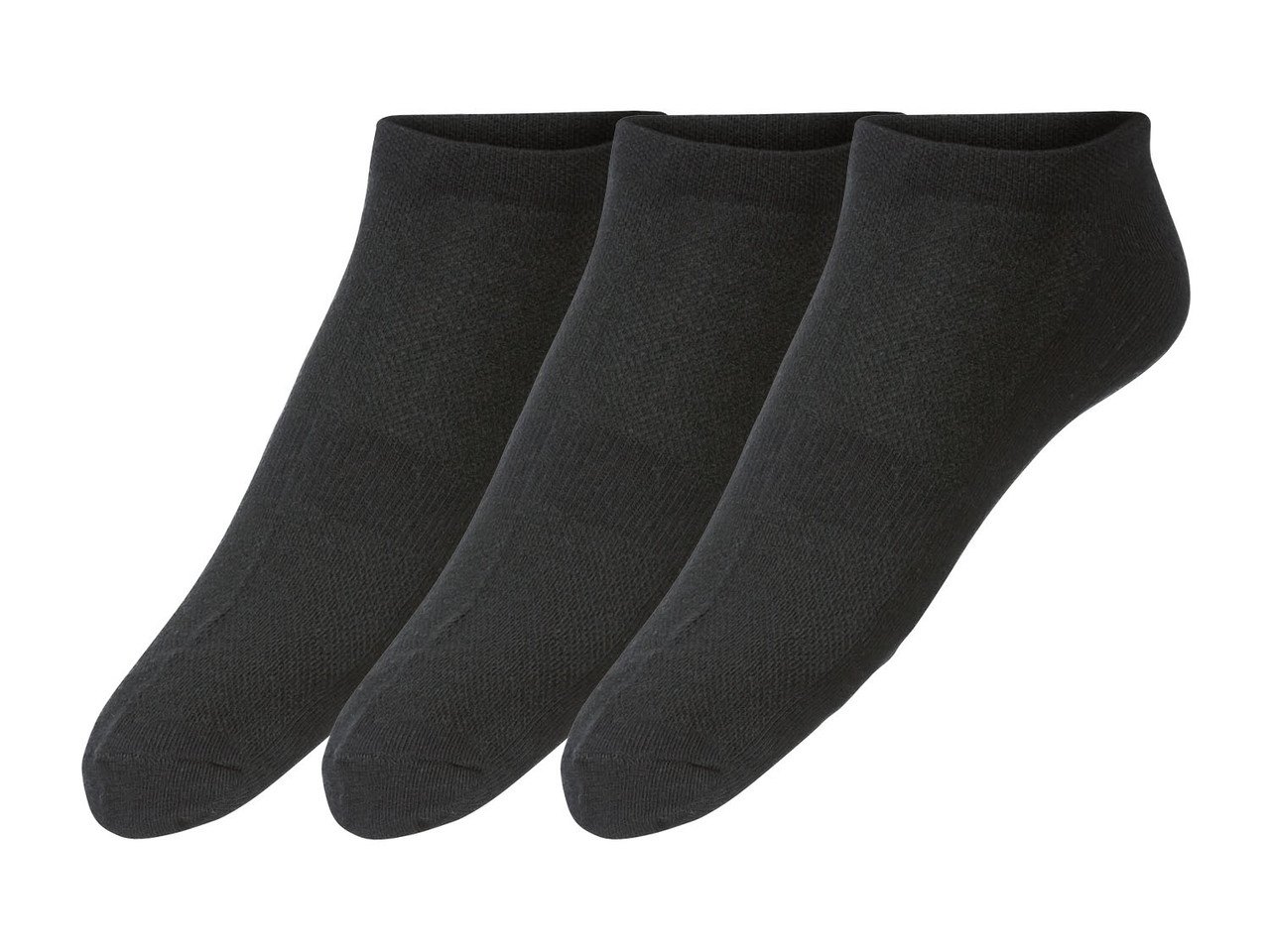 Шкарпетки трикотаж 3 пари для активного спорту для чоловіка Crivit 381623 43-46 чорний