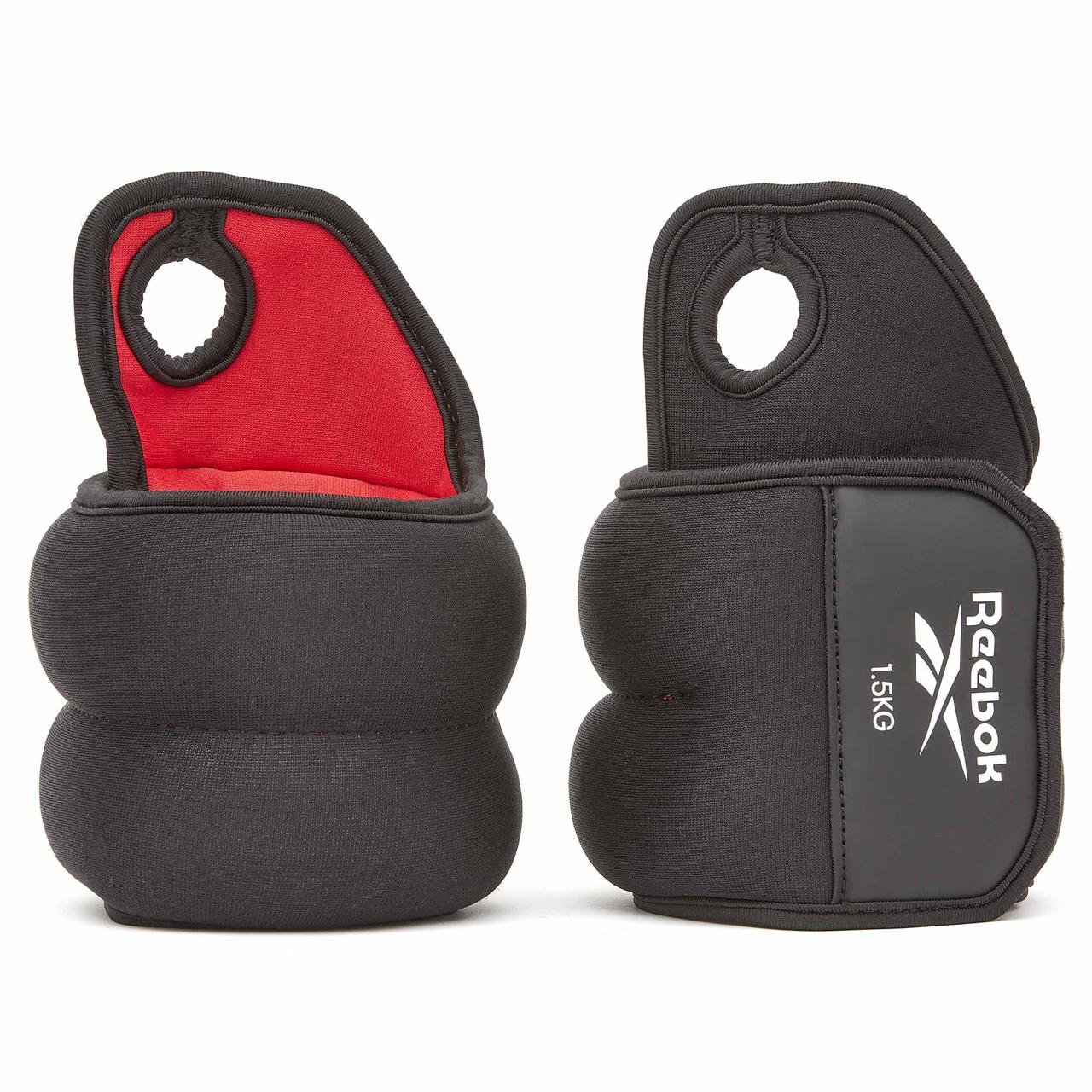 Обважнювачі на зап'ястя Reebok RAWT-11212 (2 шт. по 1,5 кг)