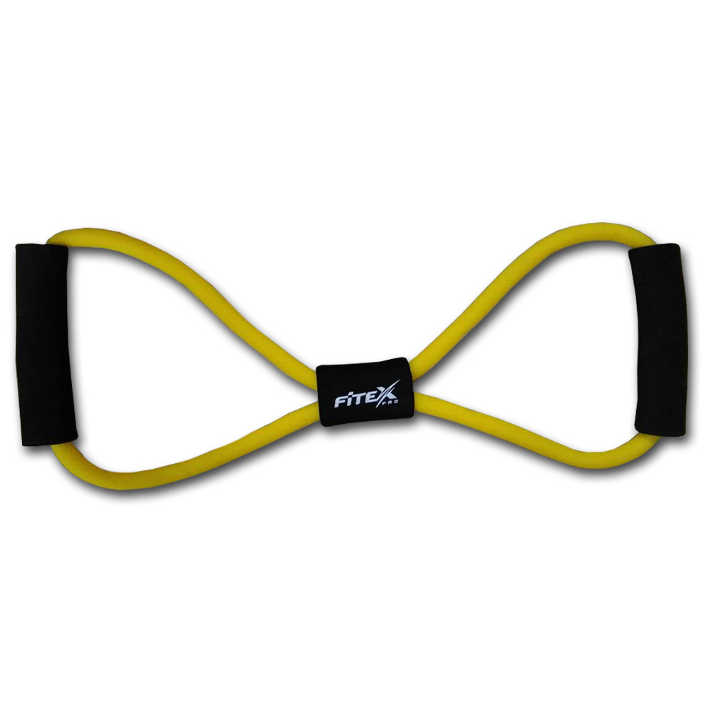 Еспандер трубчастий — вісімка Fitex MD1301-M (рівень опору — середній), фото 1