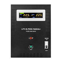 Лінійно-інтерактивне ДБЖ з правильною синусоїдою LogicPower LPY-B-PSW-7000VA 6616