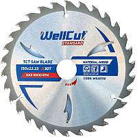 Диск пильный по дереву WellCut Standard 150х22.23х30