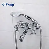 F3024 ванна двовент. кор. поворот. вилив лат. корпус (хром) Insion10/1ult, фото 2