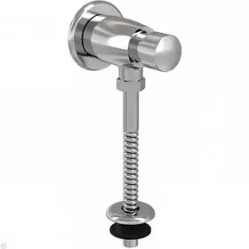F7201 МОНО кран натискний для пісуару лат. корпус (хром) {20/1}