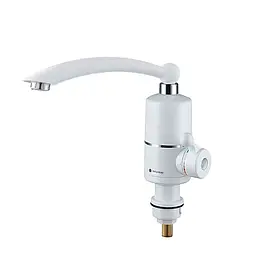 Проточник SDR-D05 кухня поворот. плоский вилив гайка (без датчика темп.) {12/1}