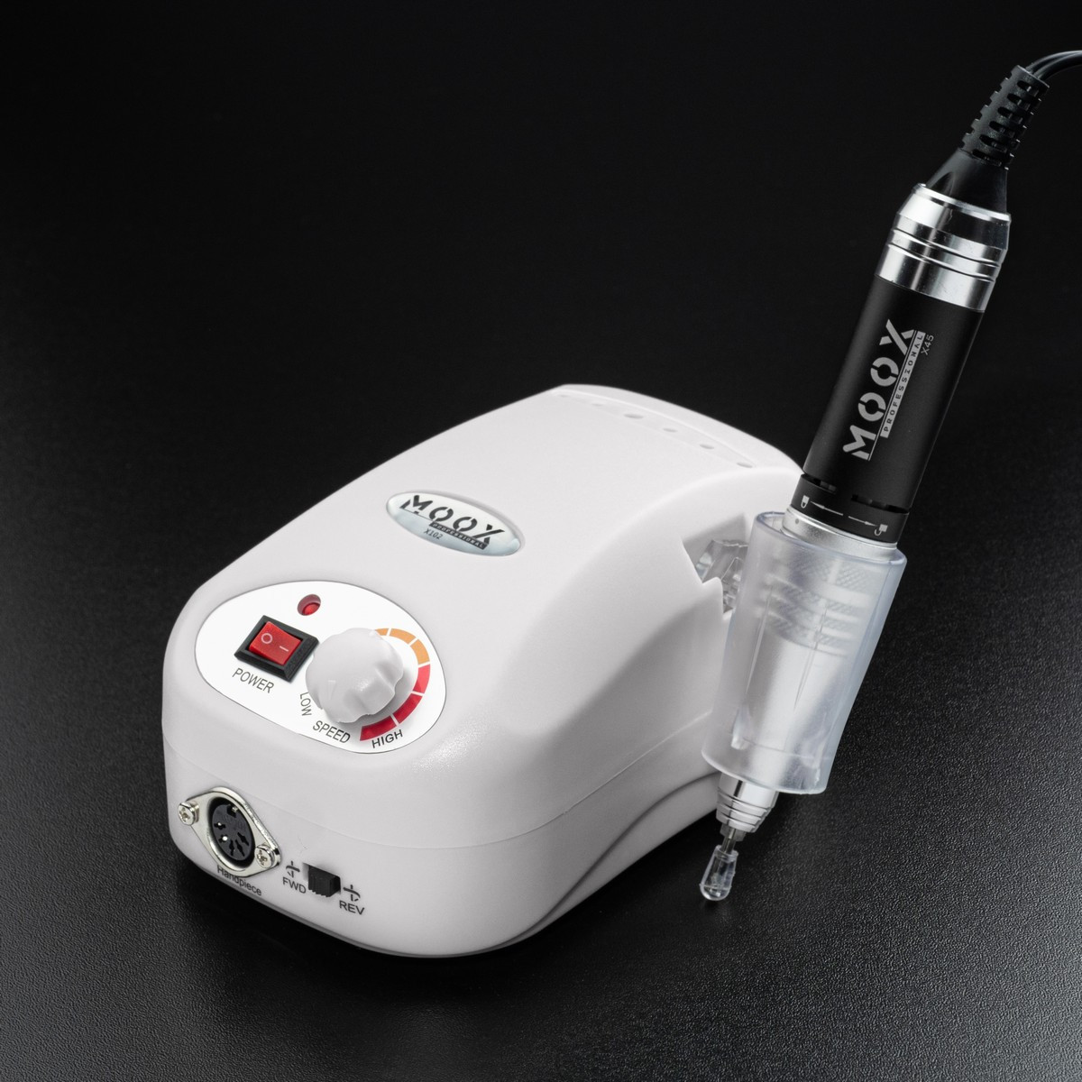 Фрезер для манікюру і педикюру MOOX X102 45 000 об / хв 65W Білий, фото 1