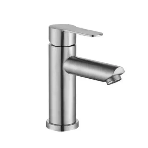 F10801 умивальник одноваж. з нерж.сталі гайка Ø35 (сатин) {10/1}, фото 1