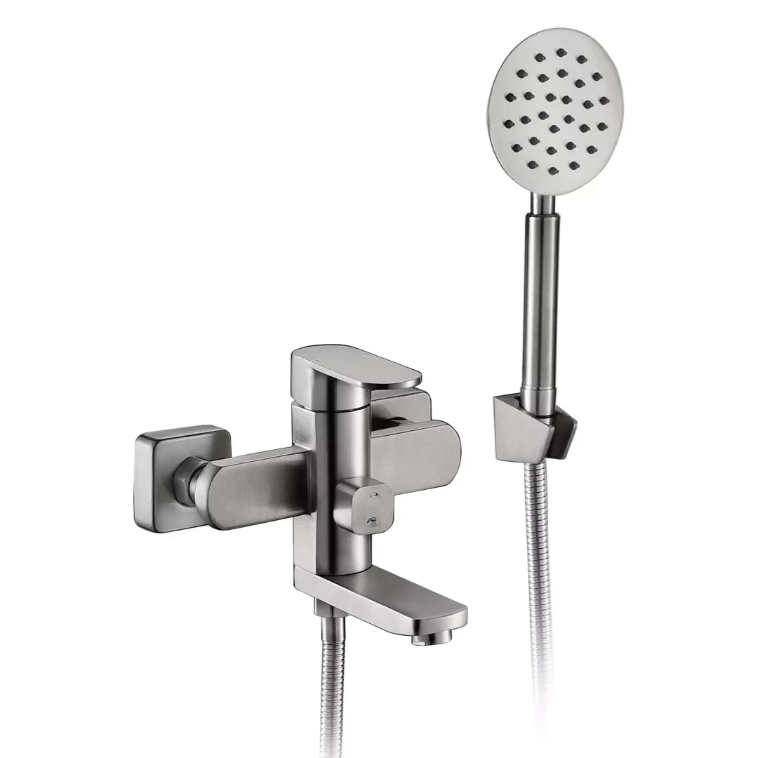 F32805 ванна одноваж. корот.гусак корпус з нерж.сталі Ø35 (сатин) {10/1}, фото 1