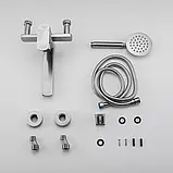 F32805 ванна одноваж. корот.гусак корпус з нерж.сталі Ø35 (сатин) {10/1}, фото 5