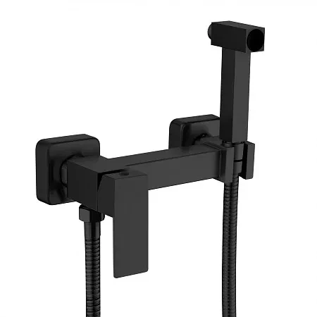 PRO9A-02-BLACK душ гігієнiчний одноваж. нерж.сталь (чорний) {12}, фото 1