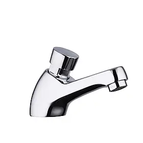 F520 МОНОкран кнопковий лат. корпус (хром) {30/1}