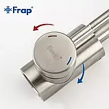 Змішувач для кухні FRAP F44899-1 з рефлекторним виливом, фото 4