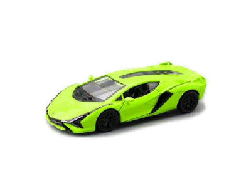 Колекційна машинка Lamborghini Sian зелений 250346U