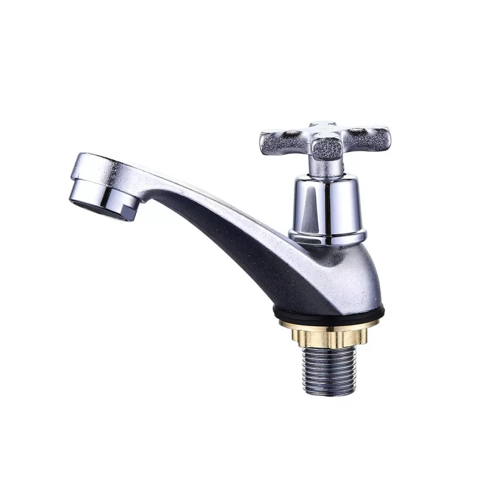 JIK15-102 (КРАТНО 4 шт) МОНО кран хрест литої гайка {40/1}, фото 1