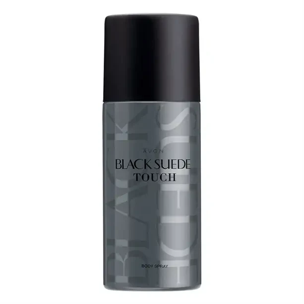 Парфумерний дезодорант-спрей для тіла Avon Black Suede Touch, 150 мл 386381