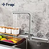Змішувач для кухні під фільтр Frap F4352-22, фото 5