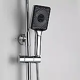 F2469 душ. система 3х функц. поворот. вилив лат. корпус Ø 35 (хром) 8344/1ult, фото 5