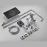 F2469 душ. система 3х функц. поворот. вилив лат. корпус Ø 35 (хром) 8344/1ult, фото 6