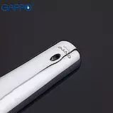 G1002-2 умивальник одноважір. лит. вилив лат. гайка Ø35 (хром) 438/1ult, фото 4