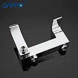 G3207 ванна плоск. аератор одноваг. кор. поворот. вилив лат. Ø35 (хромsk44/1ult, фото 5