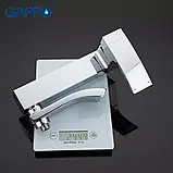 G3207 ванна плоск. аератор одноваг. кор. поворот. вилив лат. Ø35 (хромsk44/1ult, фото 7