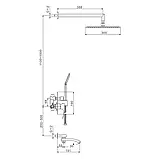 Змішувач для ванни Gappo Jacob G7107, фото 6