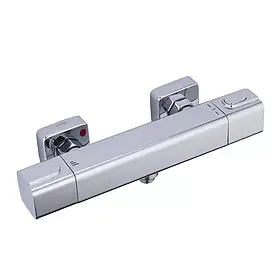 Змішувач для душу Gappo G2091 з термостатом, хромований, латунний, настінний монтаж