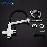 Змішувач для кухні з фільтром Gappo G4398-9, фото 9
