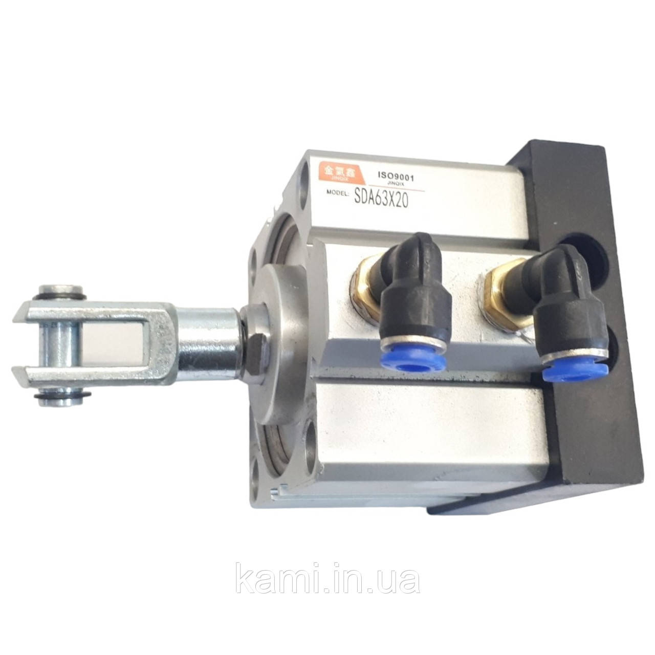 Пневмоциліндр гільйотини 63х20 крайкооблицювального верстата HOLZ T-503, фото 1