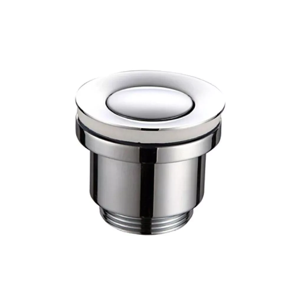 F61 донний клапан автомат Ø41мм 1 1/4 (хром) {50/1}, фото 1