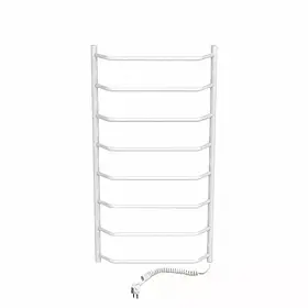 Рушникосушарка Deffi "ТРАПЕЦІЯ" (прав. підкл.) електр. БІЛИЙ глянець/мат ЧФ П8 (500х800) 80Вт