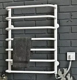 Рушникосушарка Deffi "СТАНДАРТ" (прав. підкл.) електр. БІЛИЙ глянець/мат ЧФ П7 (500х700) 100Вт