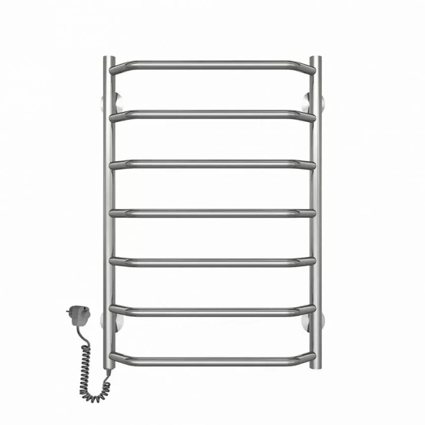 Рушникосушарка Deffi "ТРАПЕЦІЯ" (лів. підкл.) електр. П7 (500х800) 120 Вт, фото 1