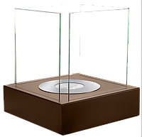 Биокамин GLOBMETAL отдельно стоящий коричневый Garden