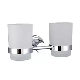 G1808 Склянка 2-а /скло з держателем латунь {20}