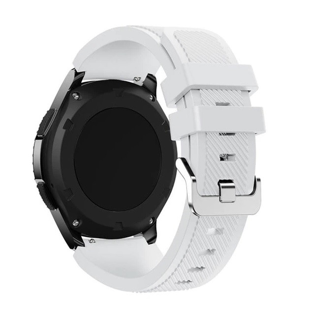 Ремінець Silicone Band для Huawei Watch 2, Watch GT, GT 2E, GT2, Honor Magic Watch 2, білий