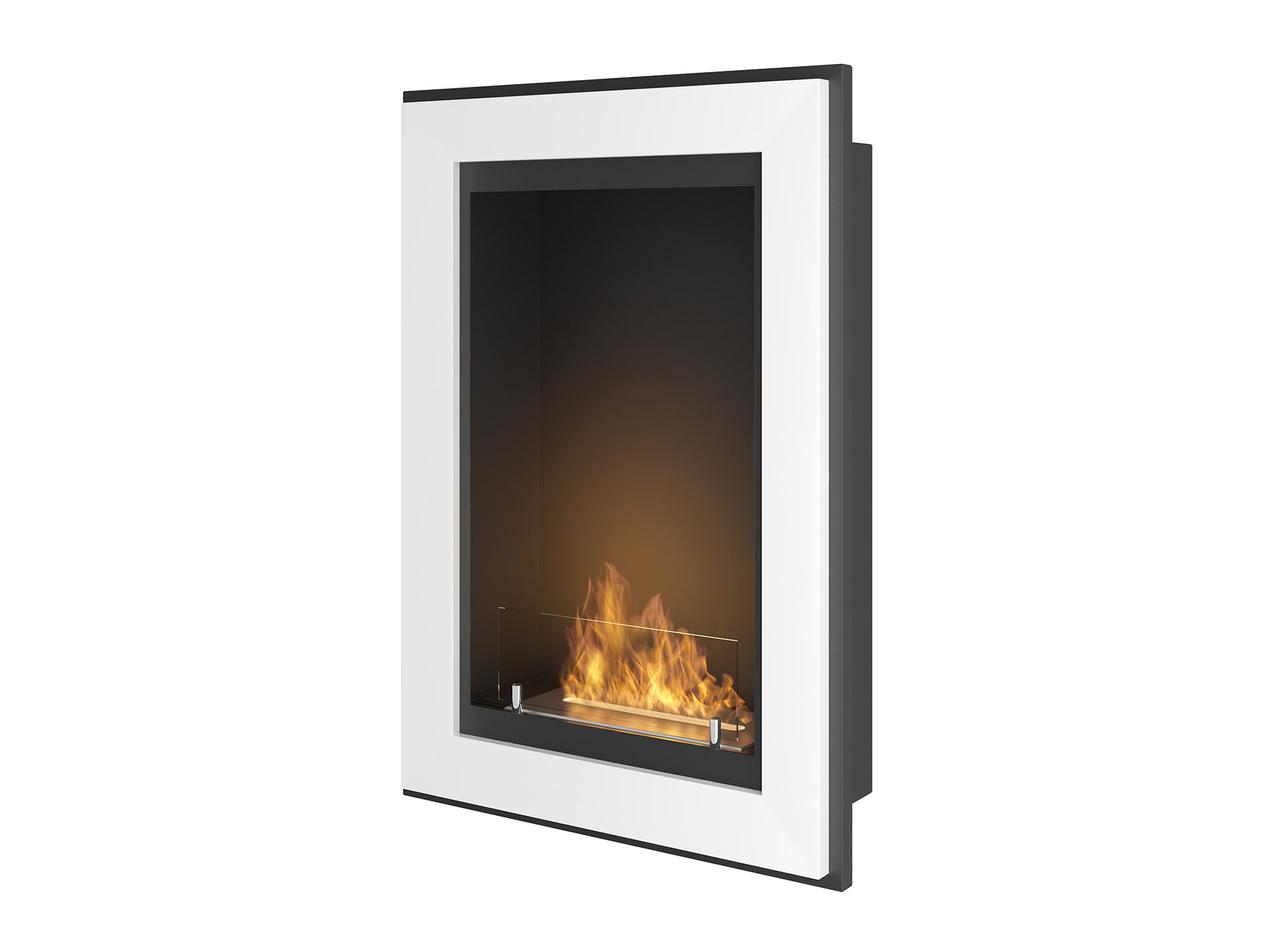 Біокамін Simple Fire FRAME 550 Білий зі склом
